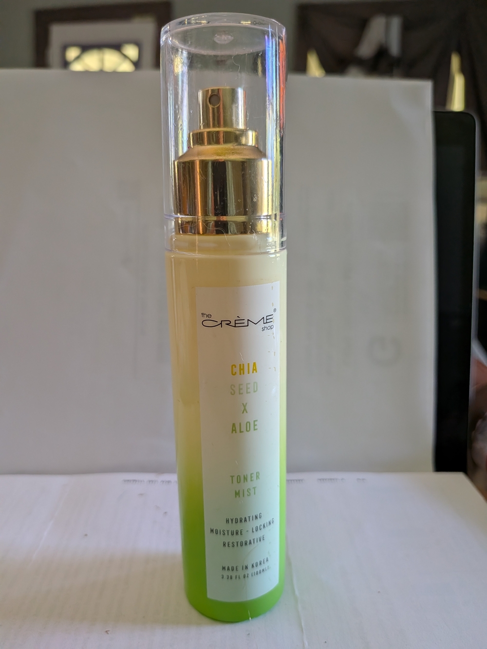 Chia Seed x Aloe Hydrating Toner Mist — Green